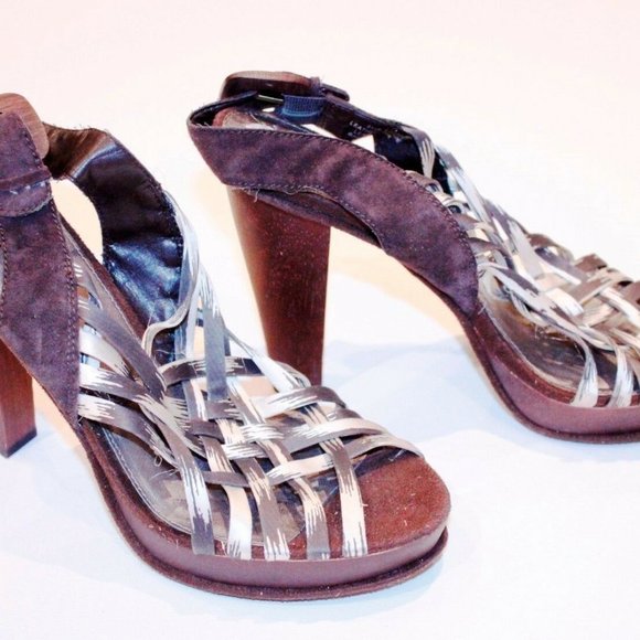 SAM  EDELMAN Sandals PLATFORM Maelee SHOES Heels - Picture 2 of 4